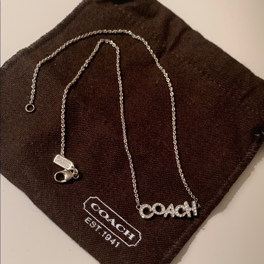 Coach Silver Necklace